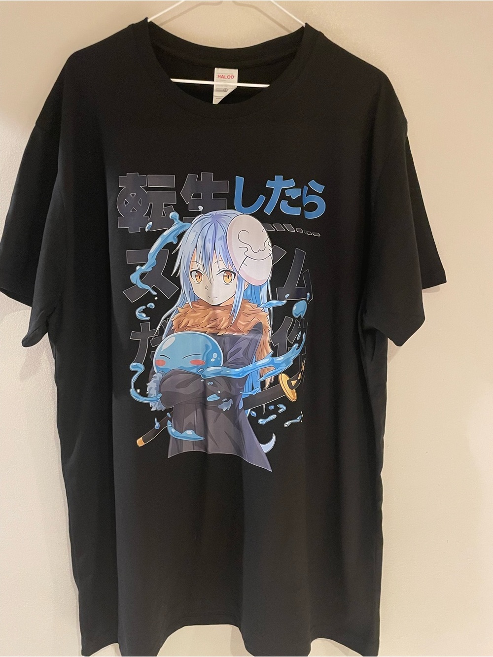 Rimuru That Time I Got Reincarnated as a Slime vinyl print t-shirt